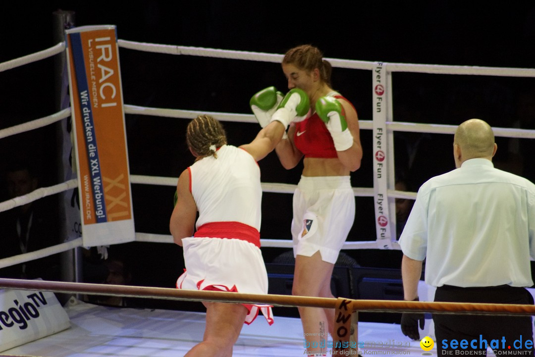 WM-BOXKAMPF: Rola El-Halabi vs.  Lucia Morelli: Neu-Ulm, 12.01.2013