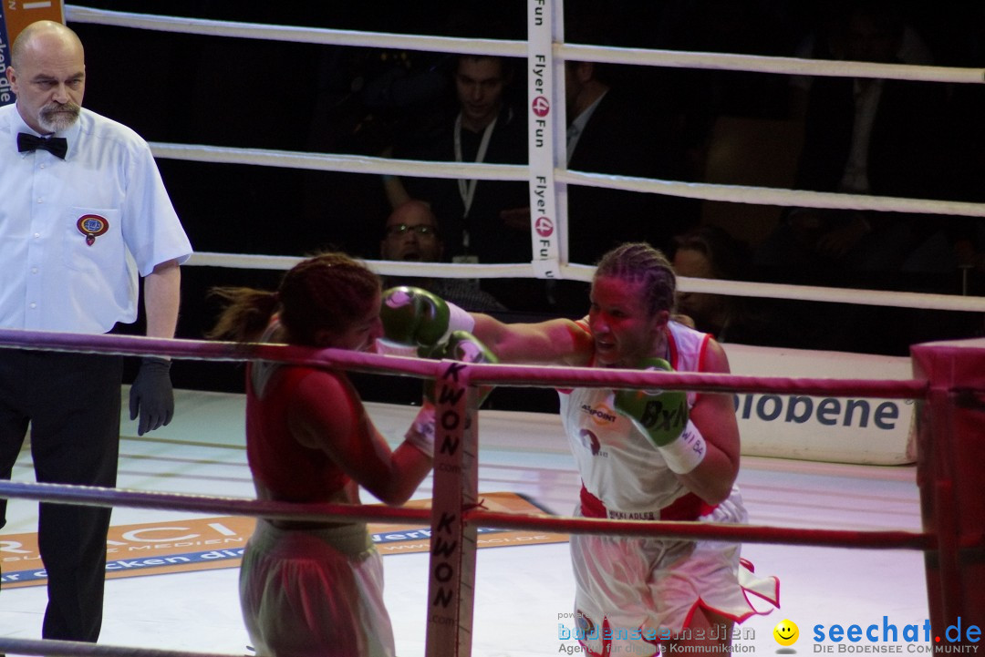 WM-BOXKAMPF: Rola El-Halabi vs.  Lucia Morelli: Neu-Ulm, 12.01.2013