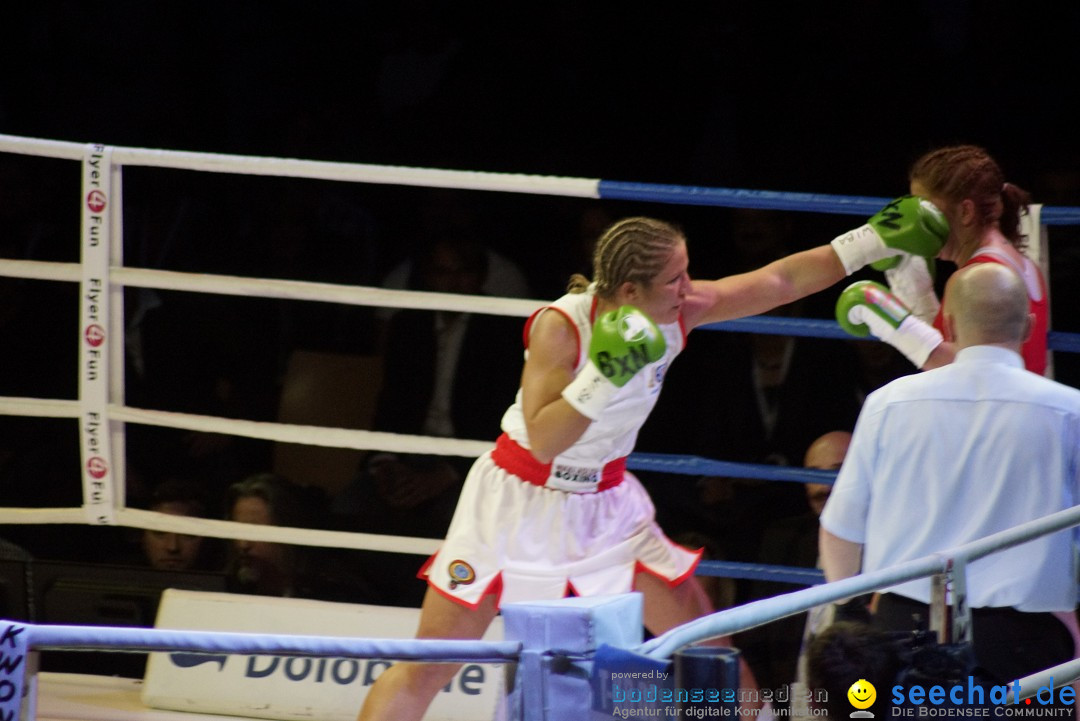 WM-BOXKAMPF: Rola El-Halabi vs.  Lucia Morelli: Neu-Ulm, 12.01.2013