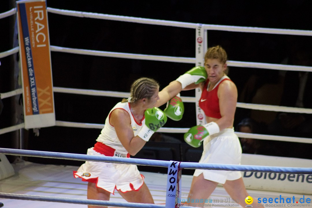 WM-BOXKAMPF: Rola El-Halabi vs.  Lucia Morelli: Neu-Ulm, 12.01.2013