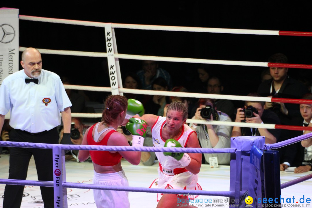 WM-BOXKAMPF: Rola El-Halabi vs. Lucia Morelli: Neu-Ulm, 12.01.2013