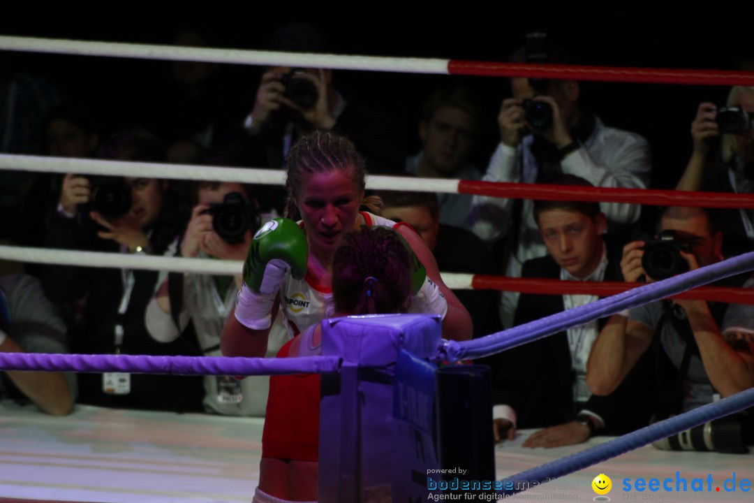 WM-BOXKAMPF: Rola El-Halabi vs. Lucia Morelli: Neu-Ulm, 12.01.2013