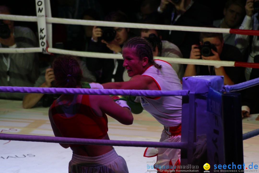 WM-BOXKAMPF: Rola El-Halabi vs. Lucia Morelli: Neu-Ulm, 12.01.2013