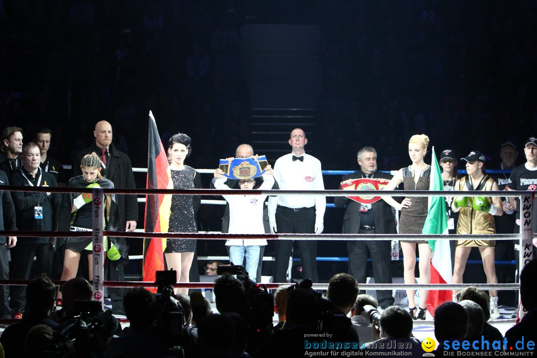 WM-BOXKAMPF: Rola El-Halabi vs. Lucia Morelli: Neu-Ulm, 12.01.2013