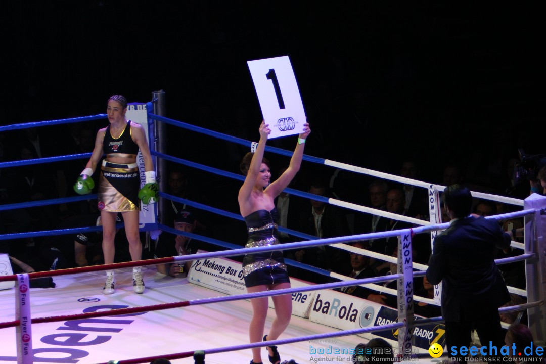 WM-BOXKAMPF: Rola El-Halabi vs. Lucia Morelli: Neu-Ulm, 12.01.2013