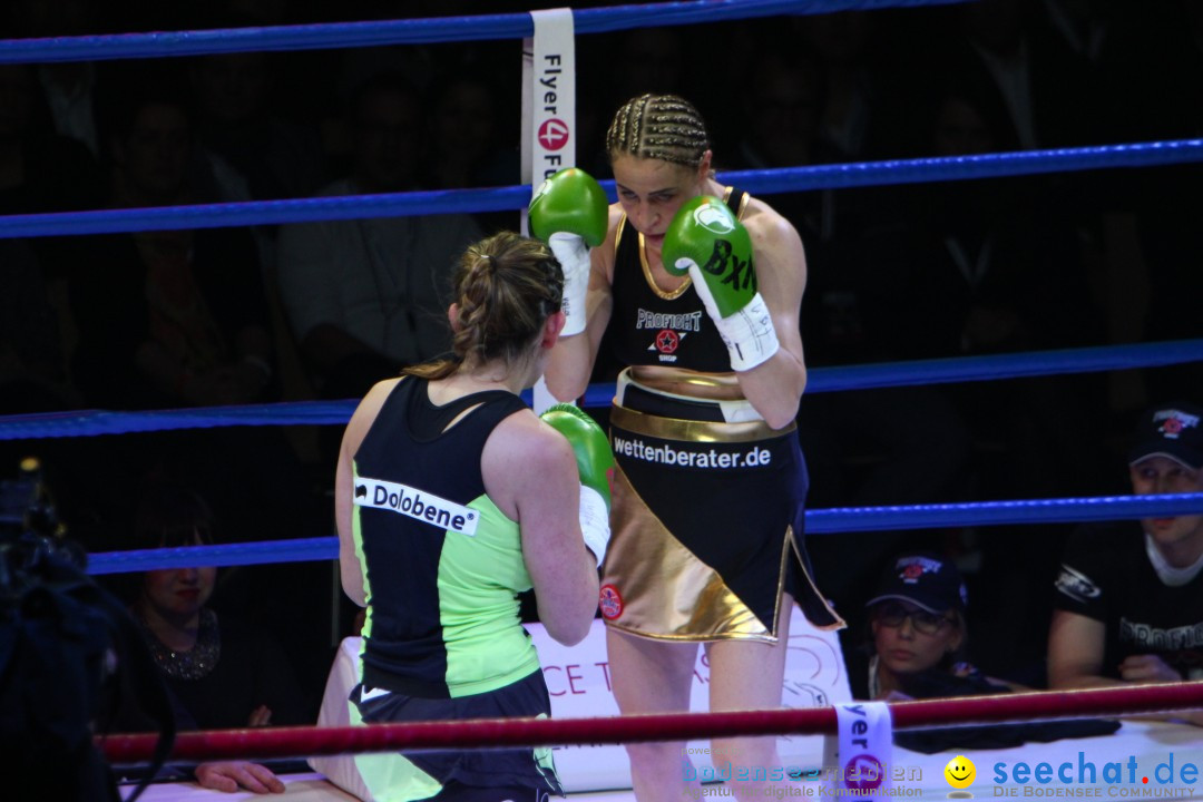 WM-BOXKAMPF: Rola El-Halabi vs. Lucia Morelli: Neu-Ulm, 12.01.2013