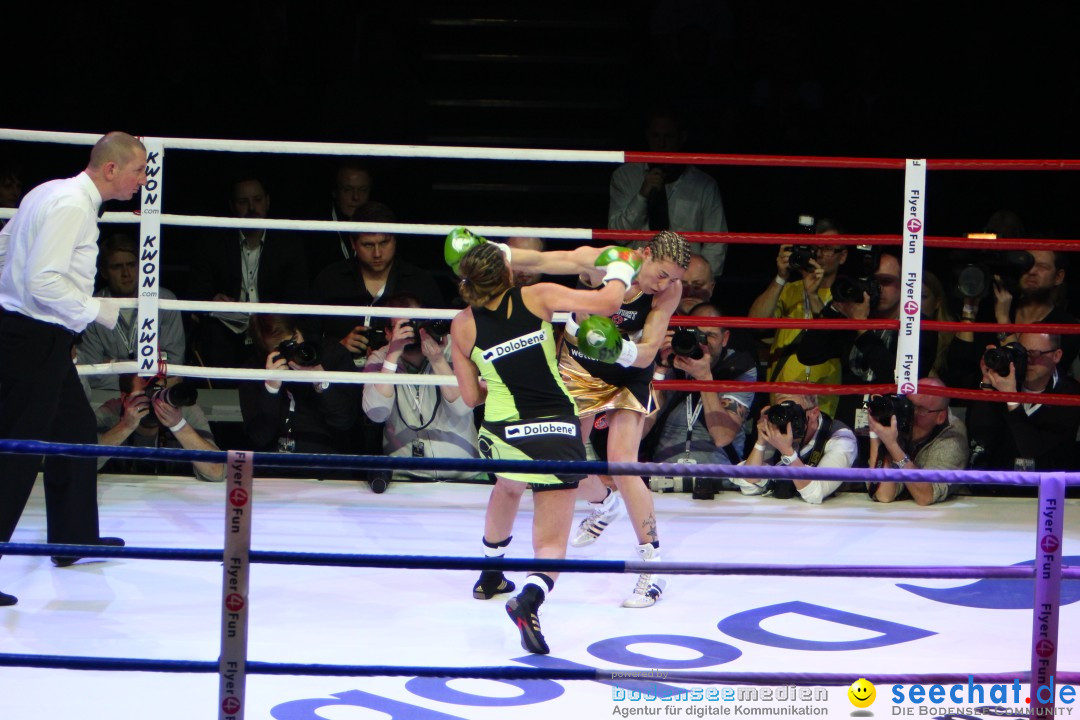 WM-BOXKAMPF: Rola El-Halabi vs. Lucia Morelli: Neu-Ulm, 12.01.2013