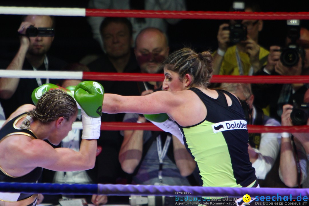 WM-BOXKAMPF: Rola El-Halabi vs. Lucia Morelli: Neu-Ulm, 12.01.2013