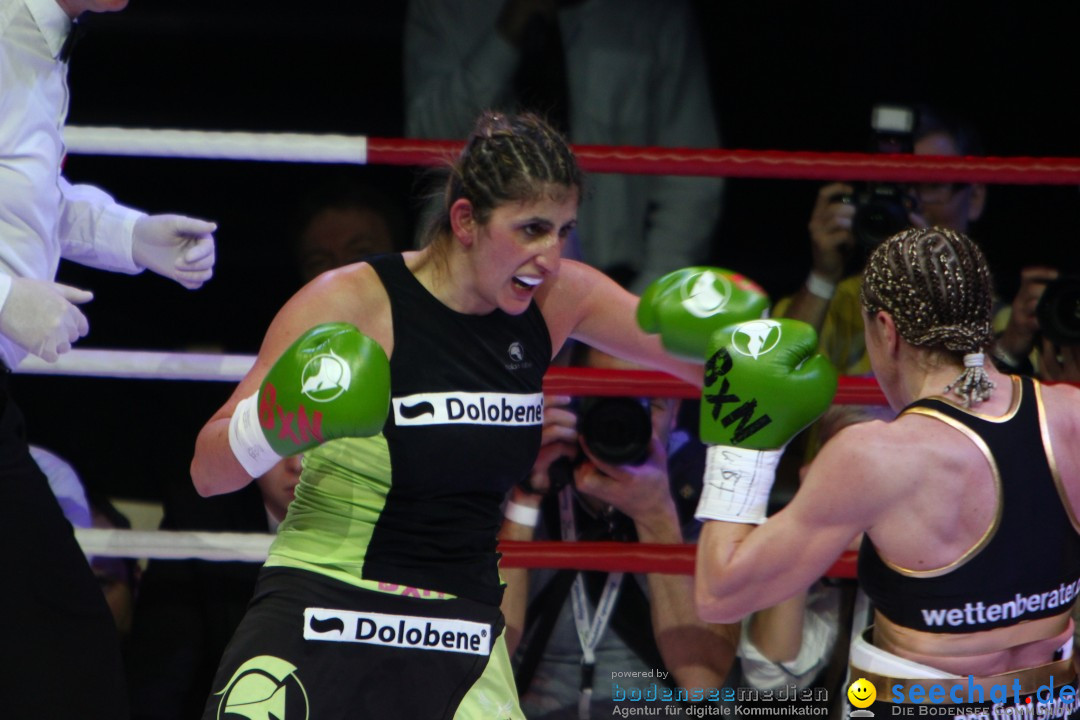 WM-BOXKAMPF: Rola El-Halabi vs. Lucia Morelli: Neu-Ulm, 12.01.2013