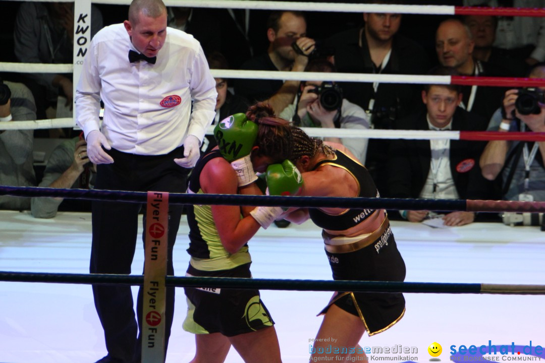 WM-BOXKAMPF: Rola El-Halabi vs. Lucia Morelli: Neu-Ulm, 12.01.2013