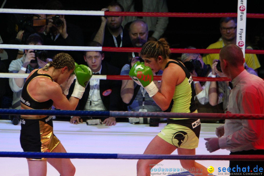 WM-BOXKAMPF: Rola El-Halabi vs. Lucia Morelli: Neu-Ulm, 12.01.2013