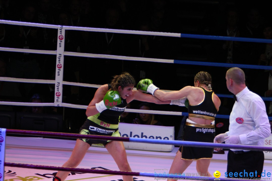 WM-BOXKAMPF: Rola El-Halabi vs. Lucia Morelli: Neu-Ulm, 12.01.2013