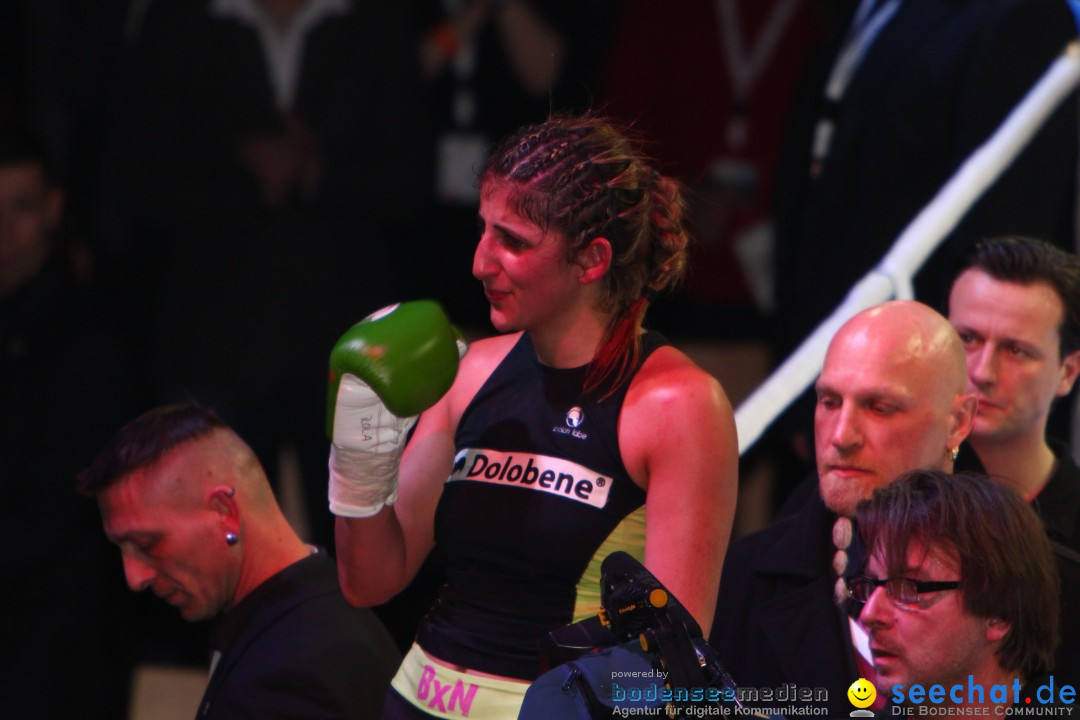 WM-BOXKAMPF: Rola El-Halabi vs. Lucia Morelli: Neu-Ulm, 12.01.2013