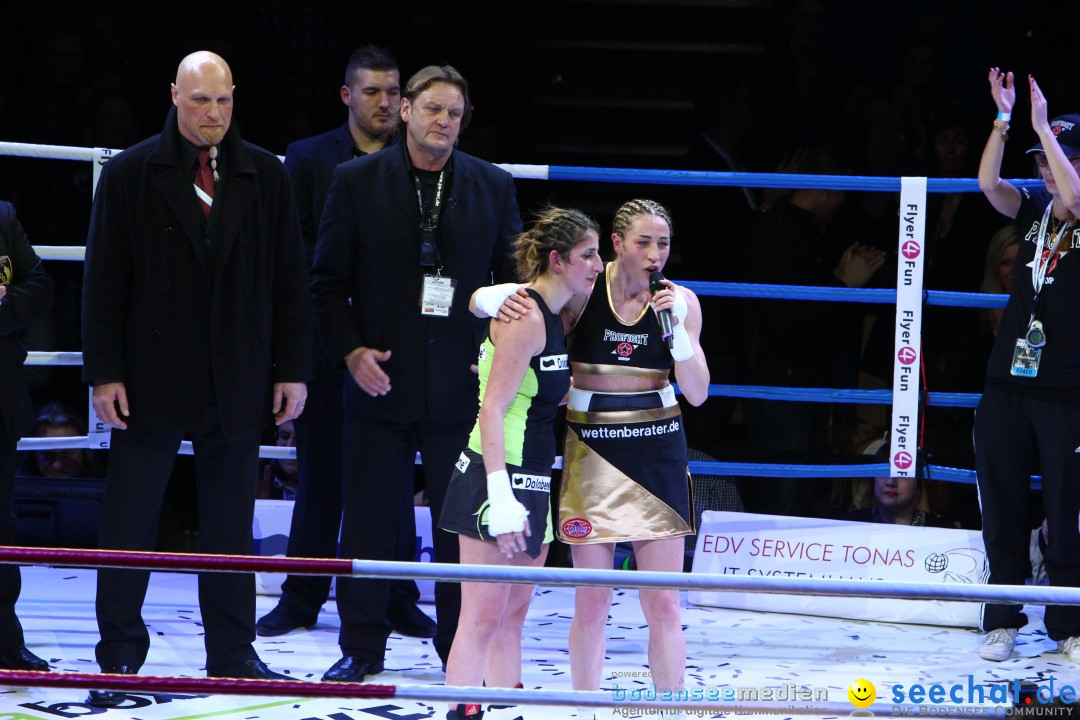 WM-BOXKAMPF: Rola El-Halabi vs. Lucia Morelli: Neu-Ulm, 12.01.2013