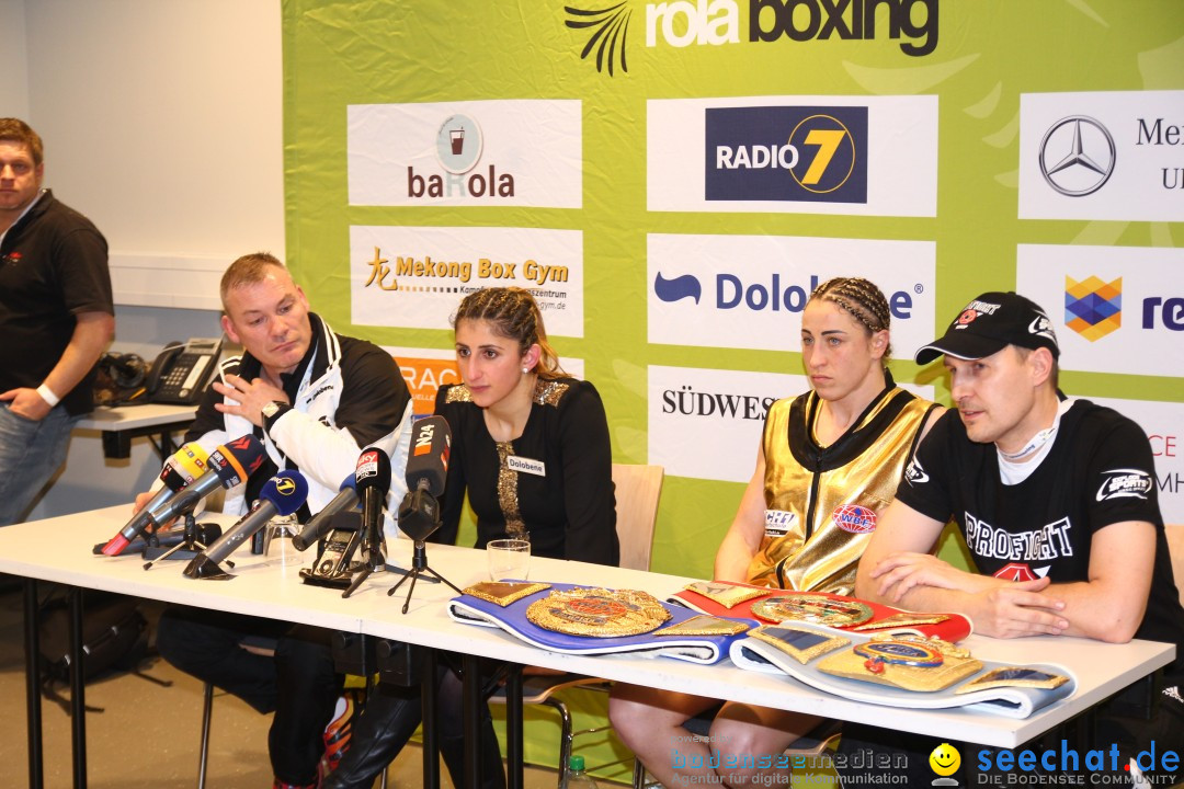 WM-BOXKAMPF: Rola El-Halabi vs. Lucia Morelli: Neu-Ulm, 12.01.2013