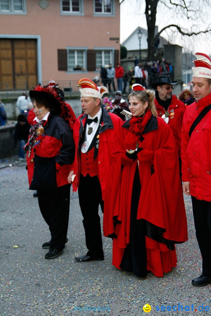 Fasnets-Umzug: Schweiz - Diessenhofen am Bodensee, 13.01.2013