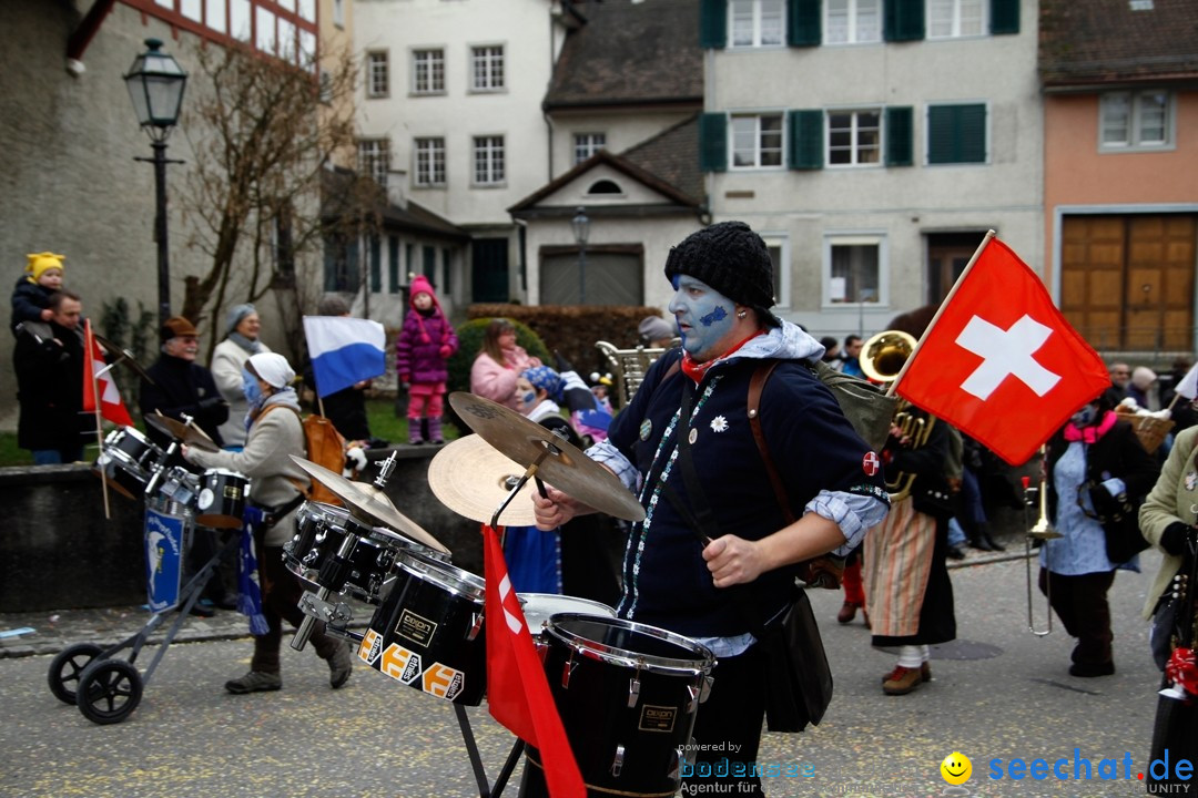 Fasnets-Umzug: Schweiz - Diessenhofen am Bodensee, 13.01.2013