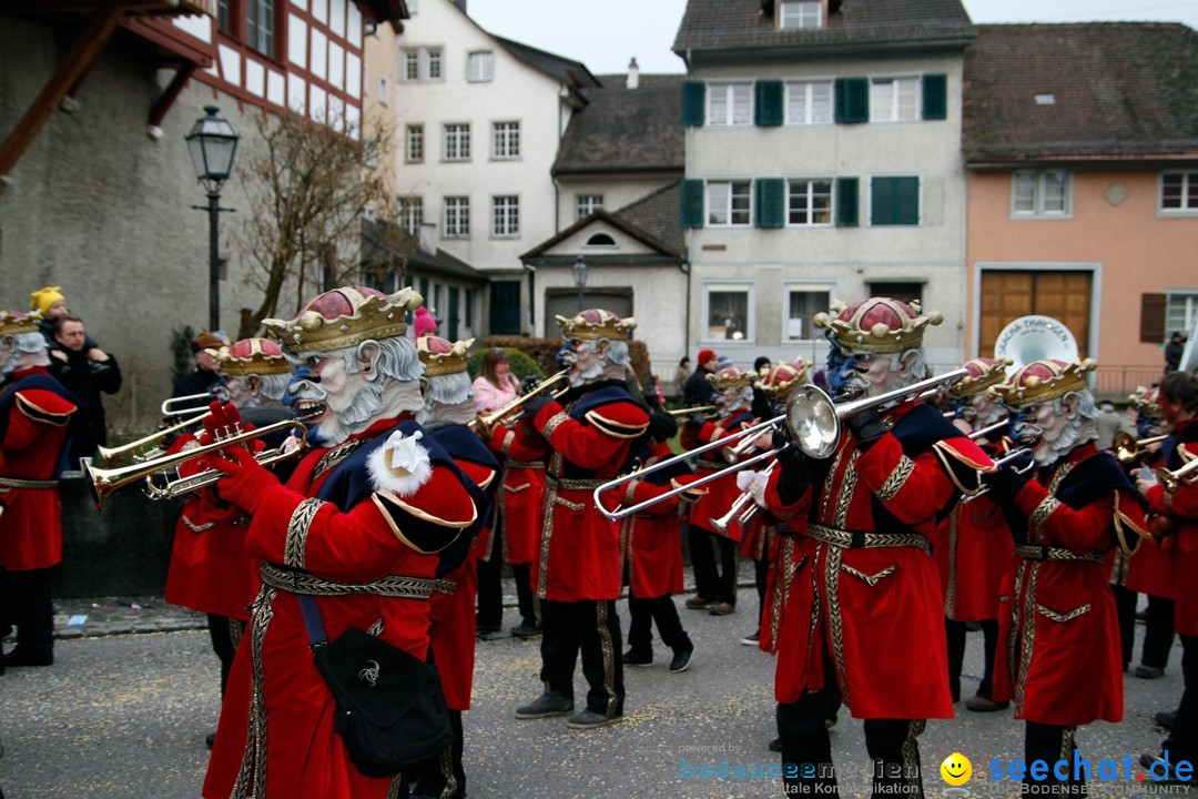 Fasnets-Umzug: Schweiz - Diessenhofen am Bodensee, 13.01.2013