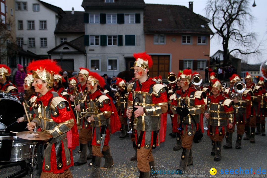 Fasnets-Umzug: Schweiz - Diessenhofen am Bodensee, 13.01.2013