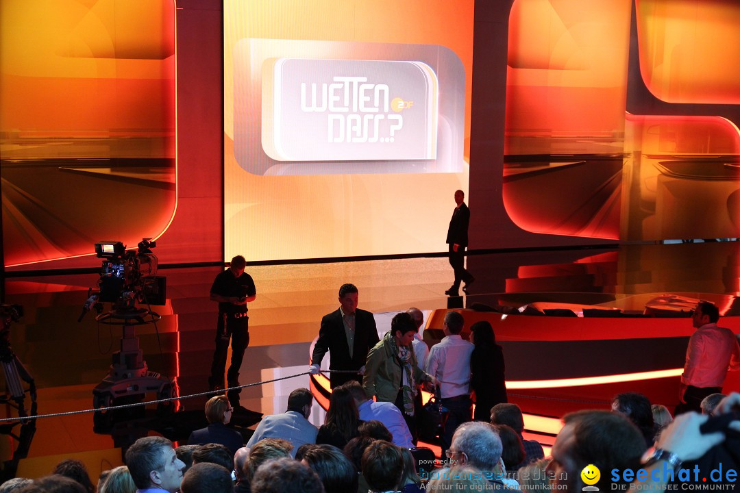 Wetten, dass..? - Europas einzigartige Live-Sendung: Offenburg, 19.01.2013