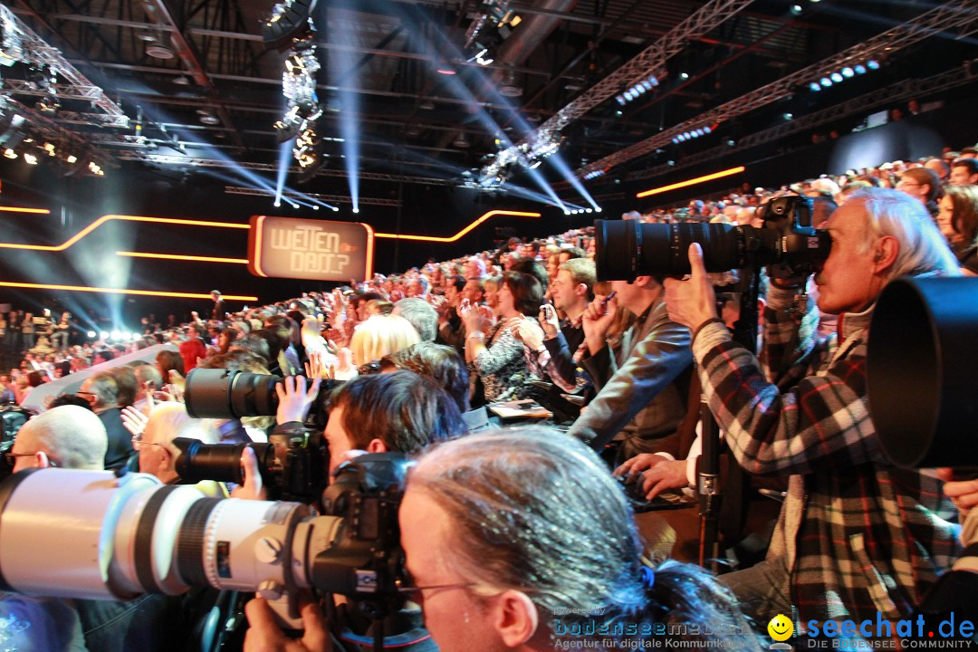 Wetten, dass..? - Europas einzigartige Live-Sendung: Offenburg, 19.01.2013