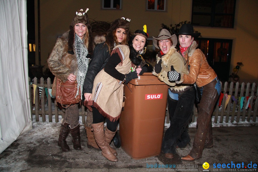 Nachtumzug und Fasnetsparty: Duchtlingen am Bodensee, 25.01.2013