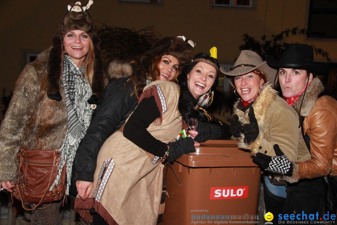 Nachtumzug und Fasnetsparty: Duchtlingen am Bodensee, 25.01.2013