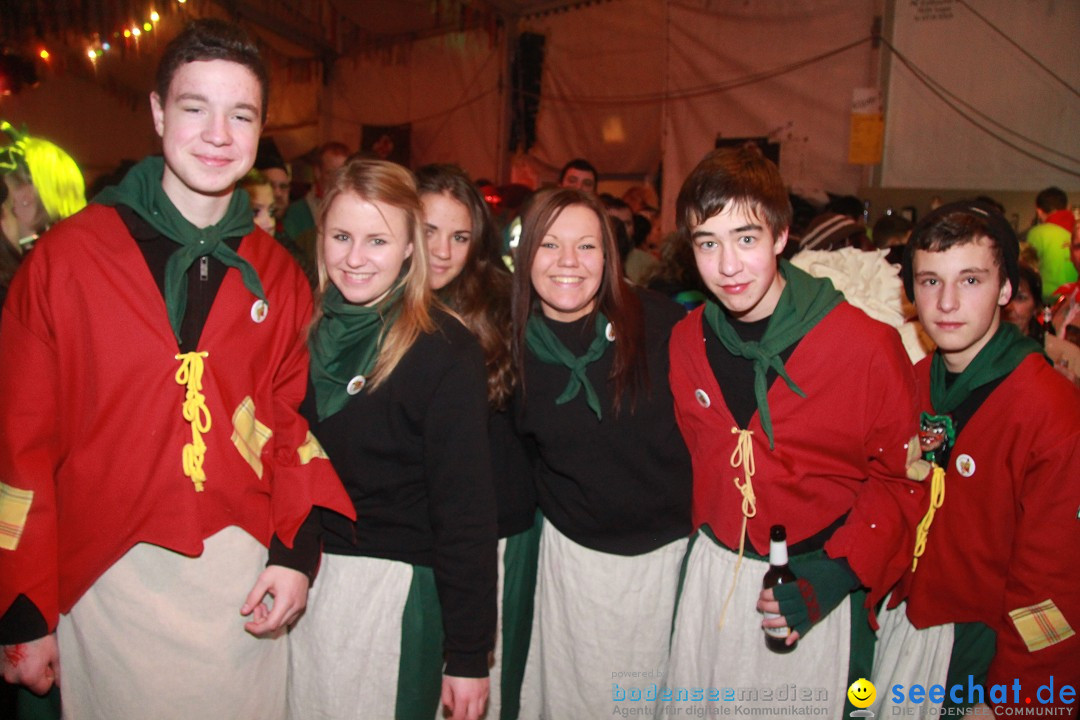 Nachtumzug und Fasnetsparty: Duchtlingen am Bodensee, 25.01.2013