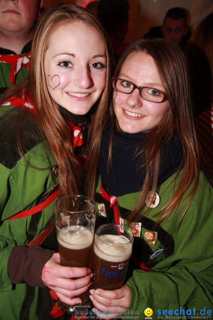 Nachtumzug und Fasnetsparty: Duchtlingen am Bodensee, 25.01.2013