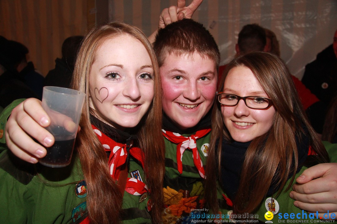 Nachtumzug und Fasnetsparty: Duchtlingen am Bodensee, 25.01.2013