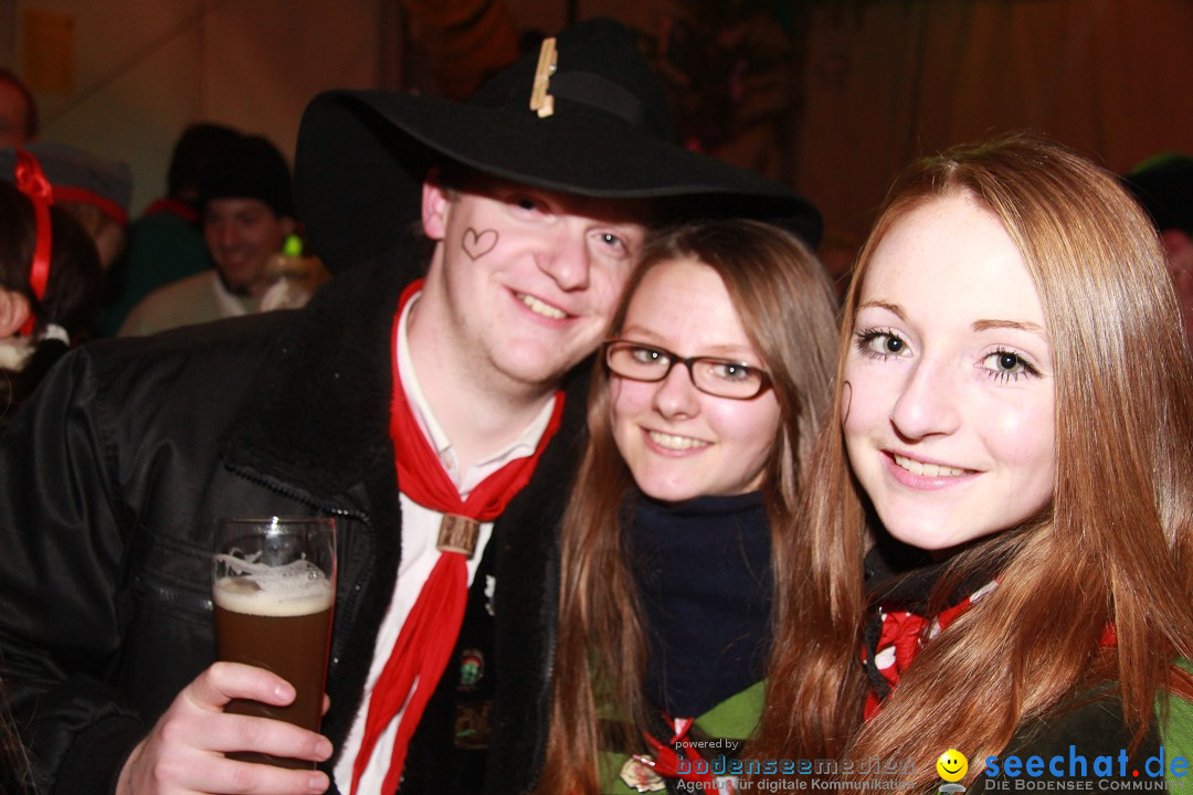 Nachtumzug und Fasnetsparty: Duchtlingen am Bodensee, 25.01.2013