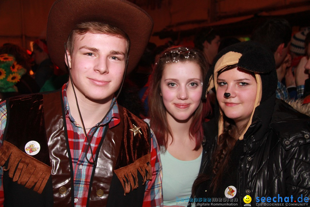 Nachtumzug und Fasnetsparty: Duchtlingen am Bodensee, 25.01.2013