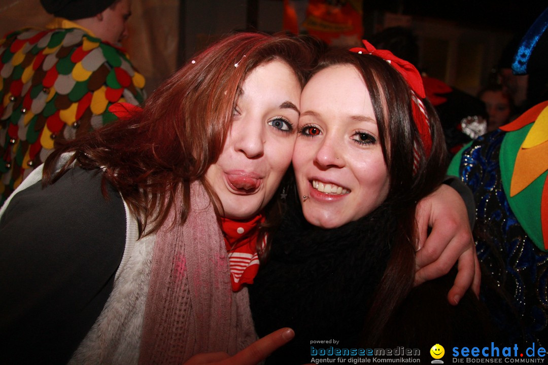 Nachtumzug und Fasnetsparty: Duchtlingen am Bodensee, 25.01.2013