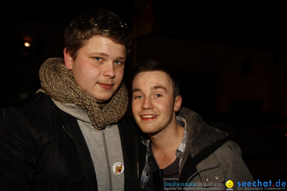 Nachtumzug und Fasnetsparty: Duchtlingen am Bodensee, 25.01.2013