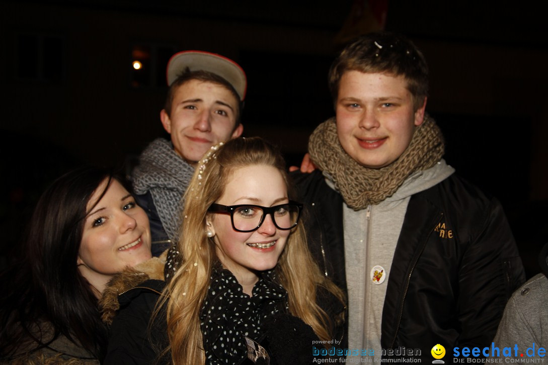 Nachtumzug und Fasnetsparty: Duchtlingen am Bodensee, 25.01.2013