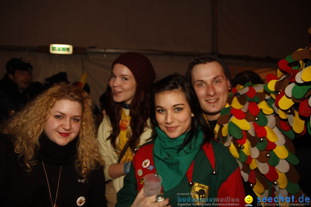 Nachtumzug und Fasnetsparty: Duchtlingen am Bodensee, 25.01.2013