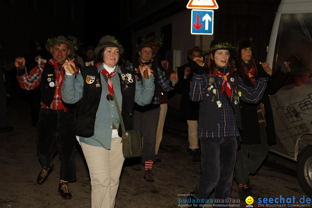 Nachtumzug und Fasnetsparty: Duchtlingen am Bodensee, 25.01.2013