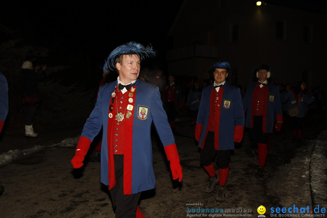 Nachtumzug und Fasnetsparty: Duchtlingen am Bodensee, 25.01.2013