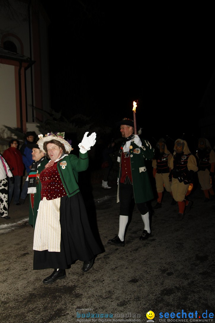 Nachtumzug und Fasnetsparty: Duchtlingen am Bodensee, 25.01.2013