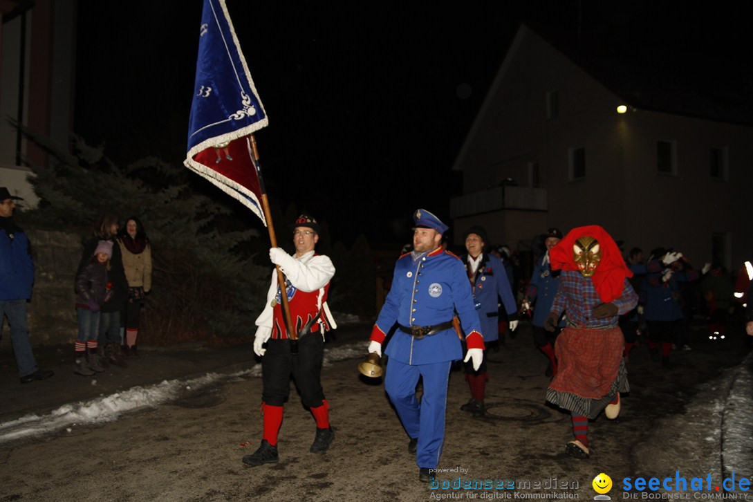 Nachtumzug und Fasnetsparty: Duchtlingen am Bodensee, 25.01.2013