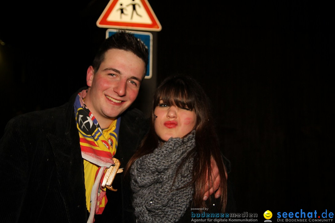 Nachtumzug und Fasnetsparty: Duchtlingen am Bodensee, 25.01.2013