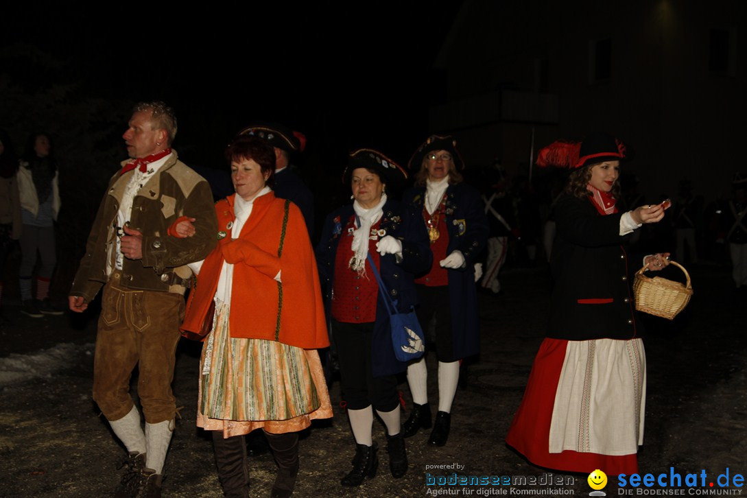 Nachtumzug und Fasnetsparty: Duchtlingen am Bodensee, 25.01.2013