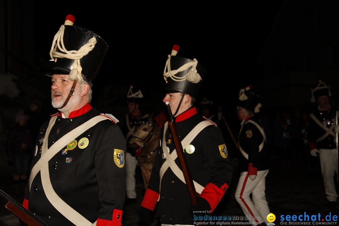 Nachtumzug und Fasnetsparty: Duchtlingen am Bodensee, 25.01.2013