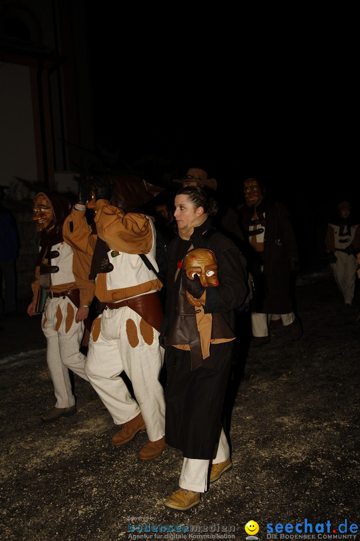 Nachtumzug und Fasnetsparty: Duchtlingen am Bodensee, 25.01.2013