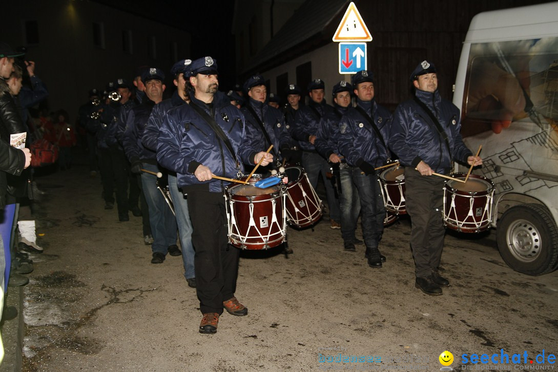 Nachtumzug und Fasnetsparty: Duchtlingen am Bodensee, 25.01.2013