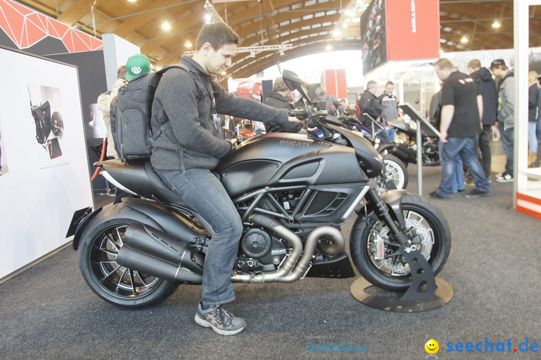 MOTORRADWELT: Messe Friedrichshafen am Bodensee, 26.01.2013