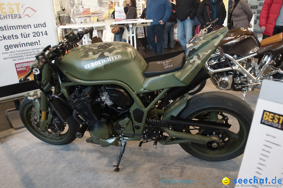 MOTORRADWELT: Messe Friedrichshafen am Bodensee, 26.01.2013