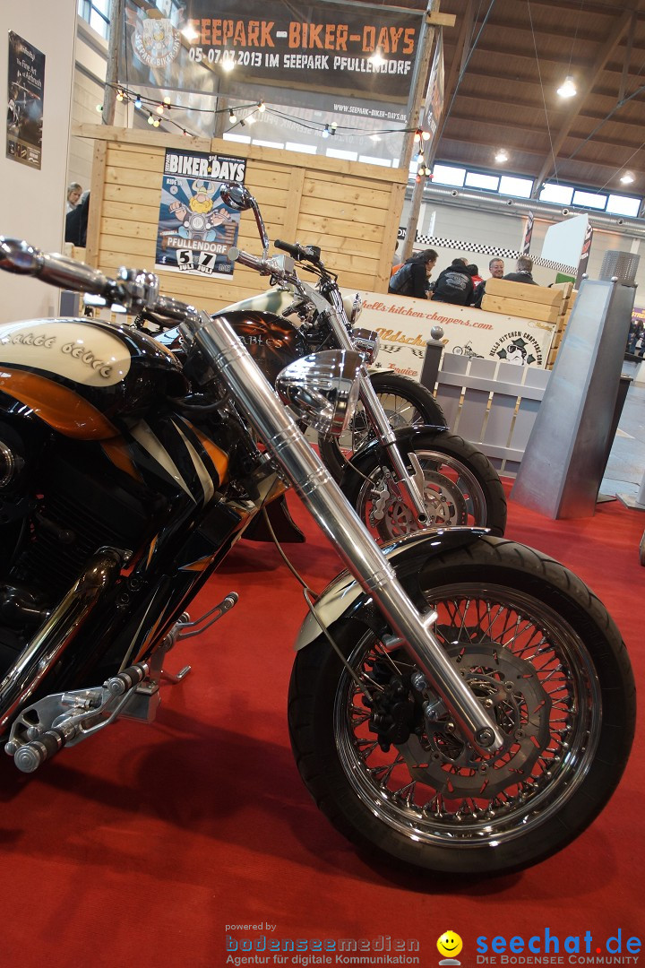 MOTORRADWELT: Messe Friedrichshafen am Bodensee, 26.01.2013