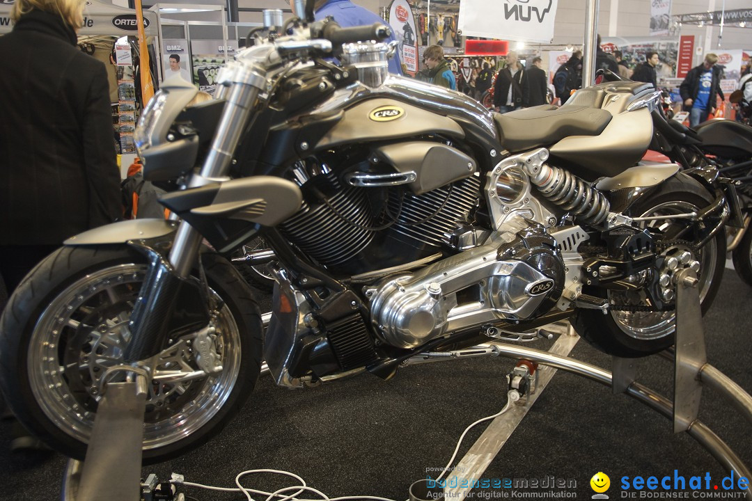 MOTORRADWELT: Messe Friedrichshafen am Bodensee, 26.01.2013