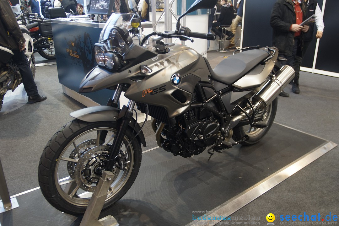 MOTORRADWELT: Messe Friedrichshafen am Bodensee, 26.01.2013